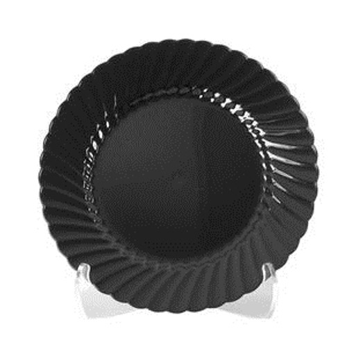 Classicware Plate Black 6"