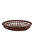 Classic Oval Basket Brown 9" x 6"