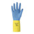 Neoprene Glove Latex Blue/Yellow Small