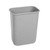 Wastebasket Grey 41.25 qt