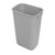 Wastebasket Gray 41 qt