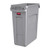 Slim Jim Vented Wastebasket Brown 23 gal