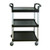 Cart with Casters Black