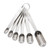 Spice Measuring Spoon Set 6 pc