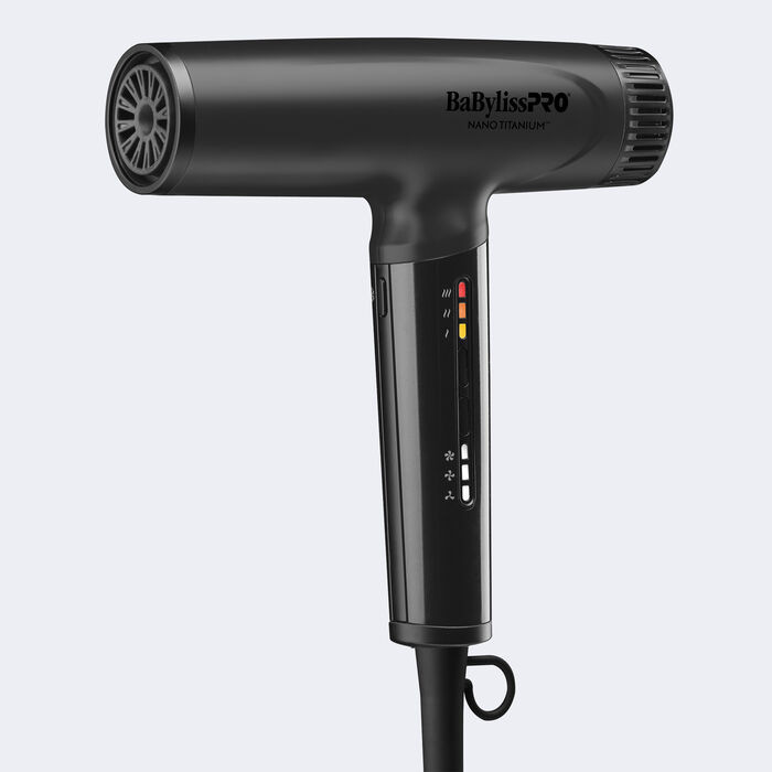 BaBylissPRO Nano Light Ionic Dryer - Black - Valley Beauty Supply