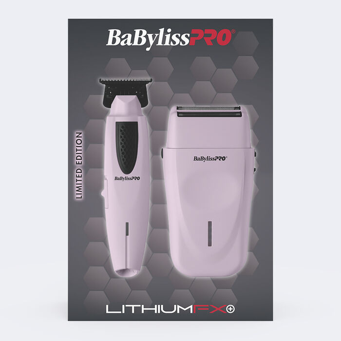 BaBylissPRO LithiumFx Trimmer/Shaver Combo - Matte Pink - Valley