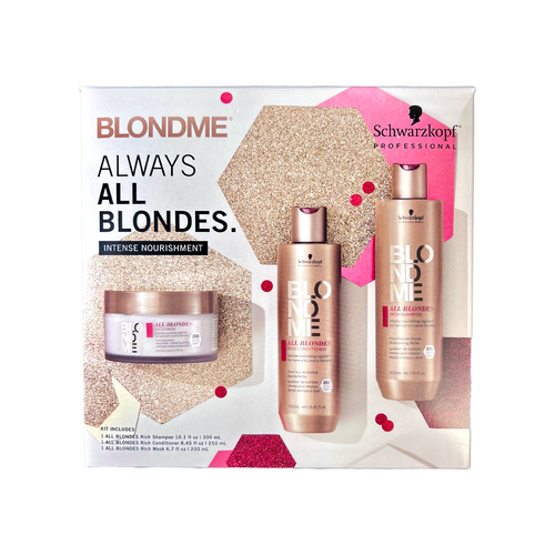 All Blondes Rich Holiday Trio Duo