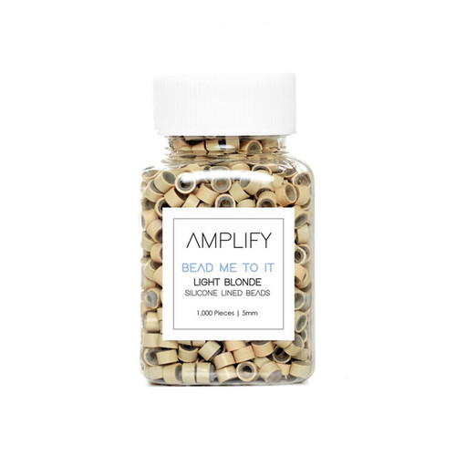 Amplify 5mm Silicone Lined Beads - Light Blonde