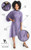 Styletek Crinkle Cape - Purple