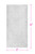 Colortrak Silver Pop-Up Foil - 500ct