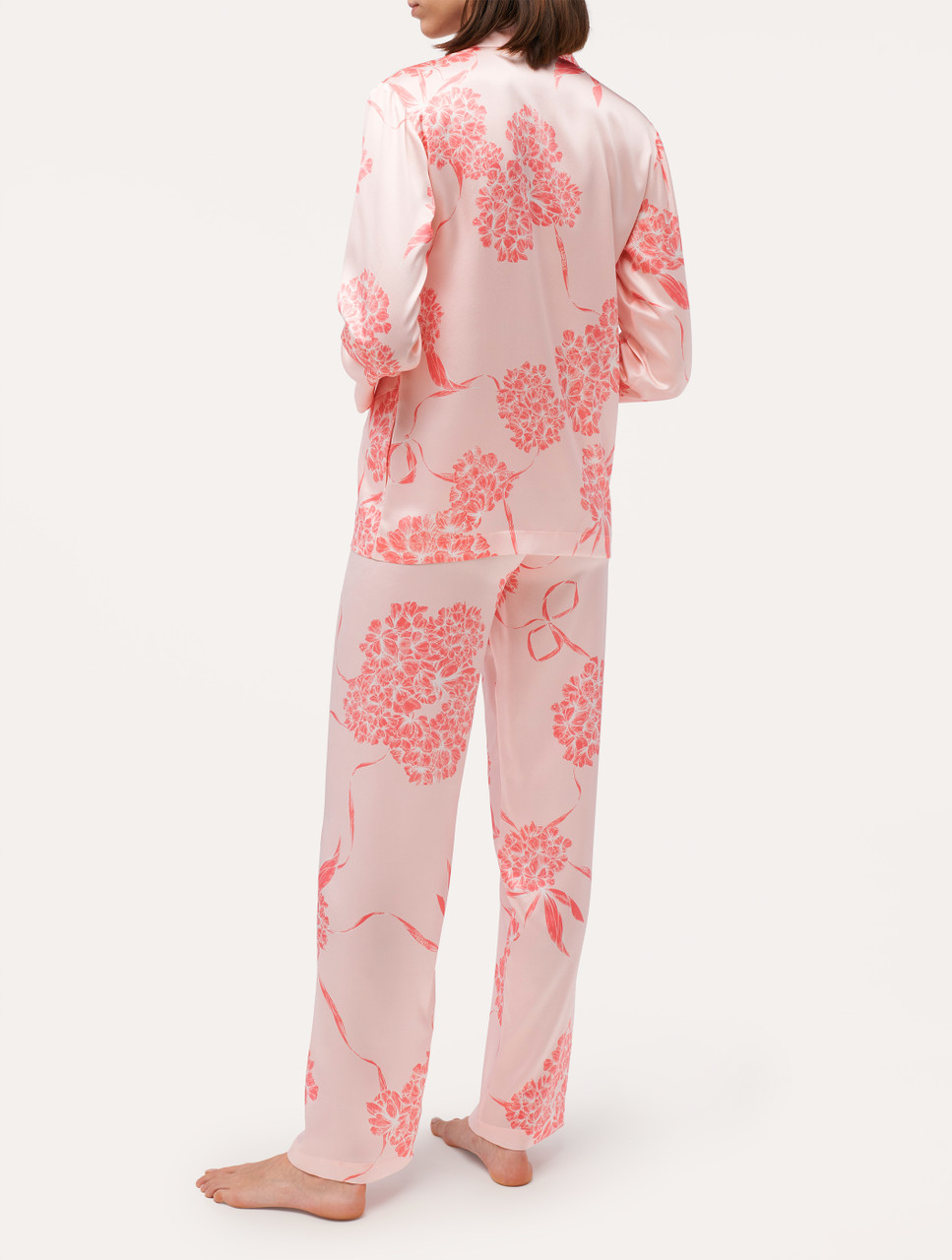 Soft pink pyjamas clearance