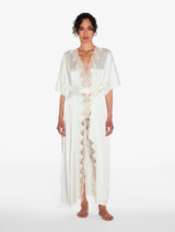 Off-white long silk robe with macramé_1