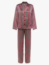 Silk striped Pyjama set_0