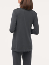 Long-sleeved top in charcoal grey modal_2