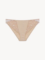 Briefs in Halo and Ivory Nude with embroidered tulle_0