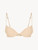 Latte-coloured underwired padded push-up bra_0