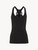 Black cotton vest top_0