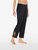 Trousers in black modal with embroidered tulle_1