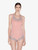 Cashmere Blend Ribbed Tank Top in Blush Clay with Frastaglio_2