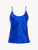 Silk camisole top in electric blue_0