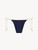 Monogram Bikini Brief in Navy_0