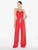 Monogram Jumpsuit in red_1