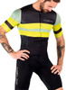 Nalini Linear Black Green Jersey Rider