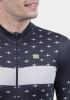 ALE' Stars PR-R Black Grey Sleeve Jersey