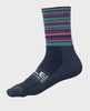 ALE' Flash Q-Skin Blue Striped Socks