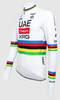 2026 UAE Team Emirates World Champion Rainbow Long Sleeve Jersey Side