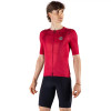 Nalini Pure Silver Cherry Red Jersey Rider 2