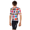 Nalini Animal Logo White Jersey Rider