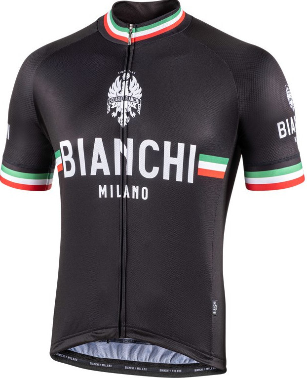 Bianchi Milano サイクルジャージ Sサイズ Bianchi Milano Isalle Black Jersey | Premium Cycling Jerseys