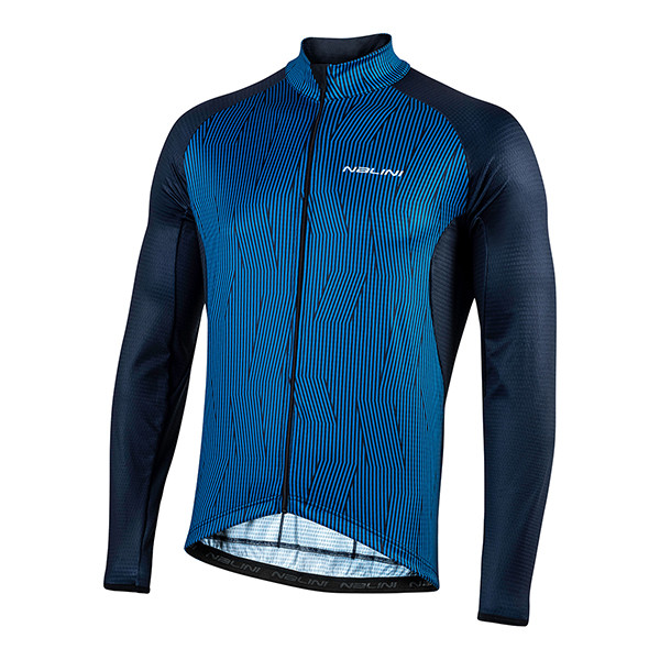Nalini Classica B0W Blue Long Sleeve Jersey. | Cycling Winter