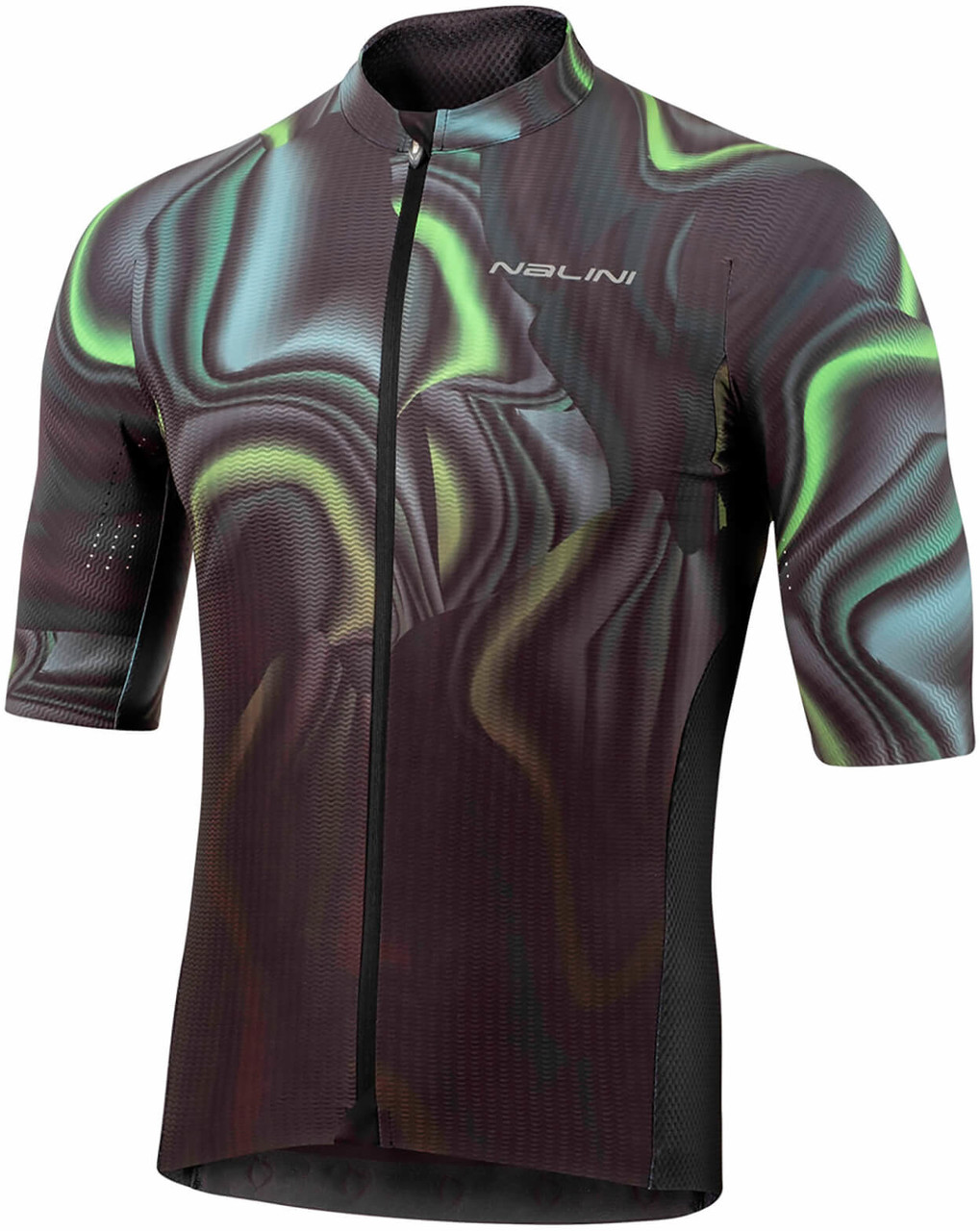 Nalini Roma Green Black Jersey | italian Cycling Jerseys