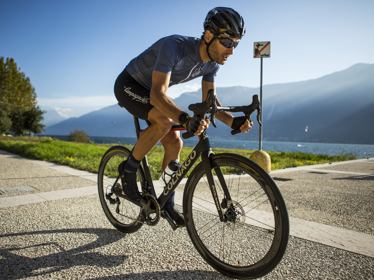 Campagnolo Cobalto Gray Jersey | italian Cycling Jerseys