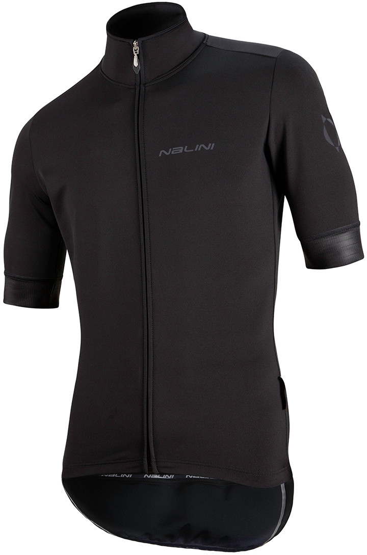 Nalini Orione Rain Repellent Black Jersey made by Nalini in Italy