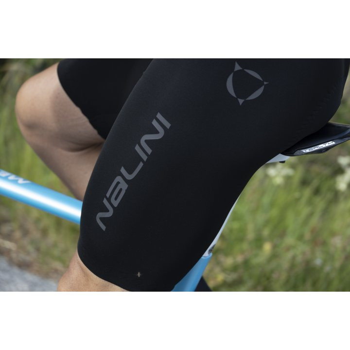 Nalini Laser Black Bib Shorts | Italian Cycling Bibs