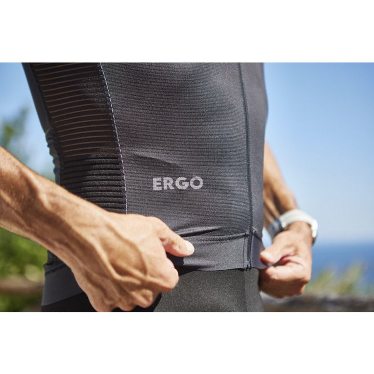 Nalini Laser Black Blue Jersey | italian Cycling Jerseys