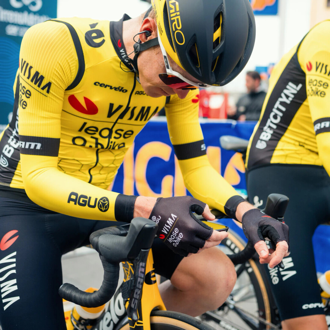 2024 Visma Lease A Bike Gloves. | Official Cycling Handwear