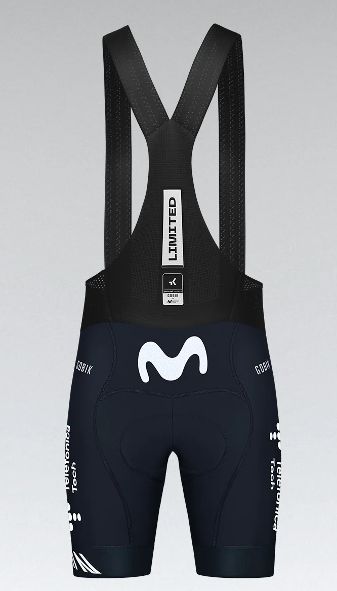 【新品未使用】movistarサイクルジャージとビブショーツのセット Mサイズ 2024 Movistar Limited Bib Shorts. | Official Cycling Bibs