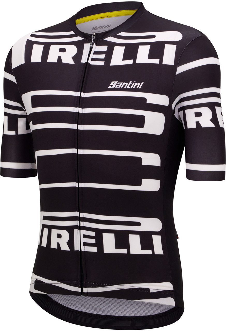 Pirelli Sport Club Logo Black White Jersey. | Official Pro Cycling
