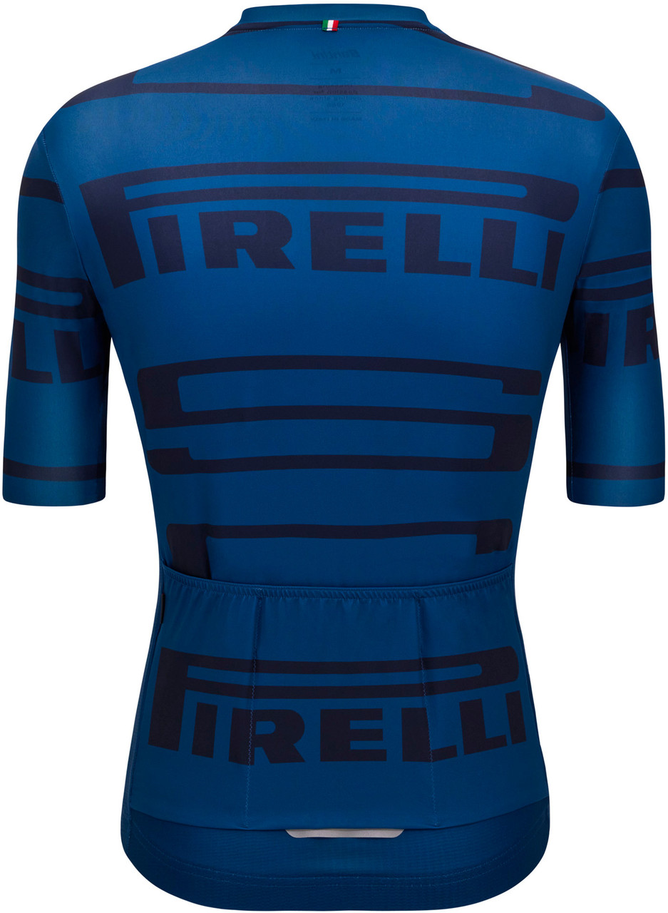 Pirelli Sport Club Logo Blue Black Jersey. | Official Pro Cycling