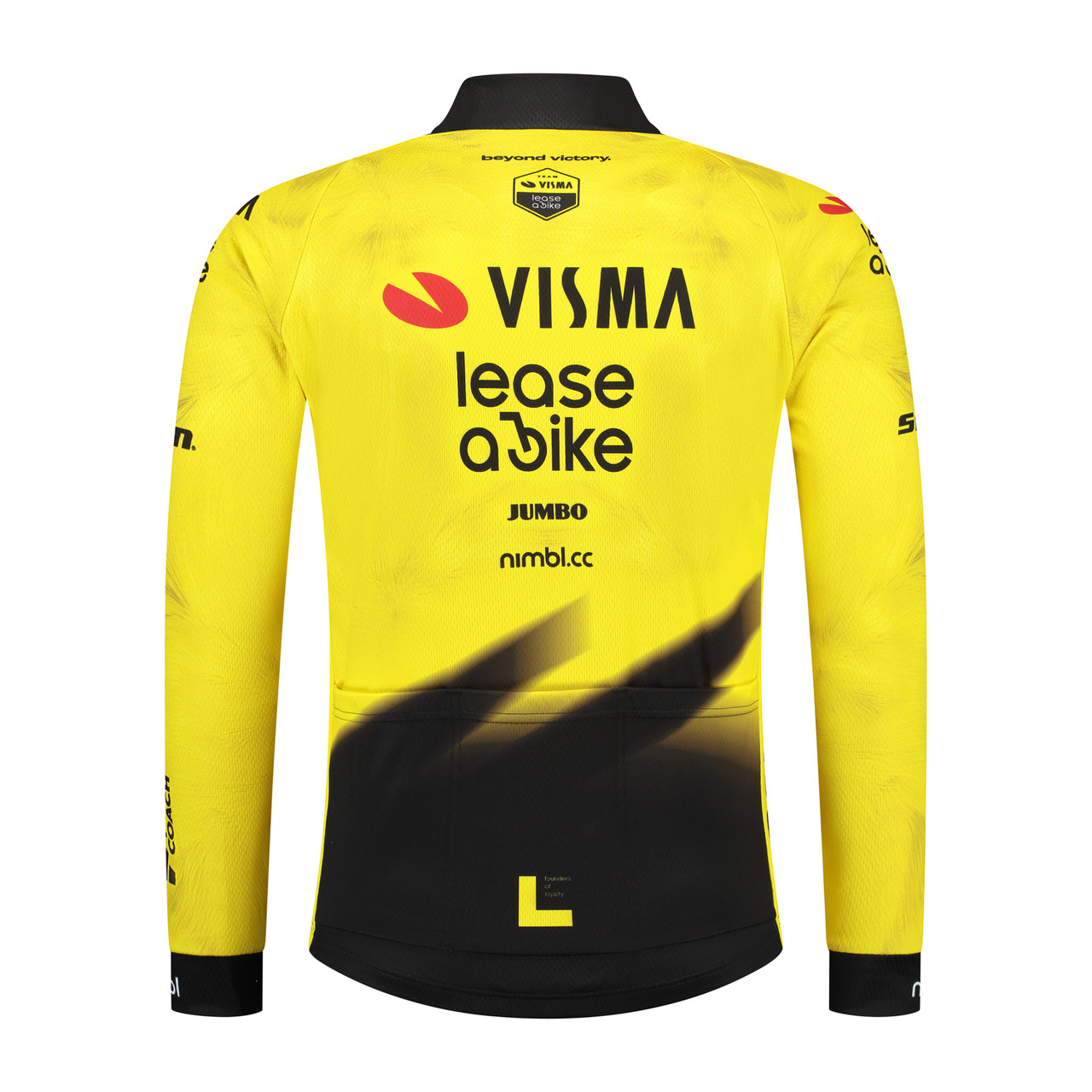 VISVIM ラモシャツ 　イエローベージュ　サイズ1 2026 Visma Lease A Bike Long Sleeve Jersey. | Winter Jerseys