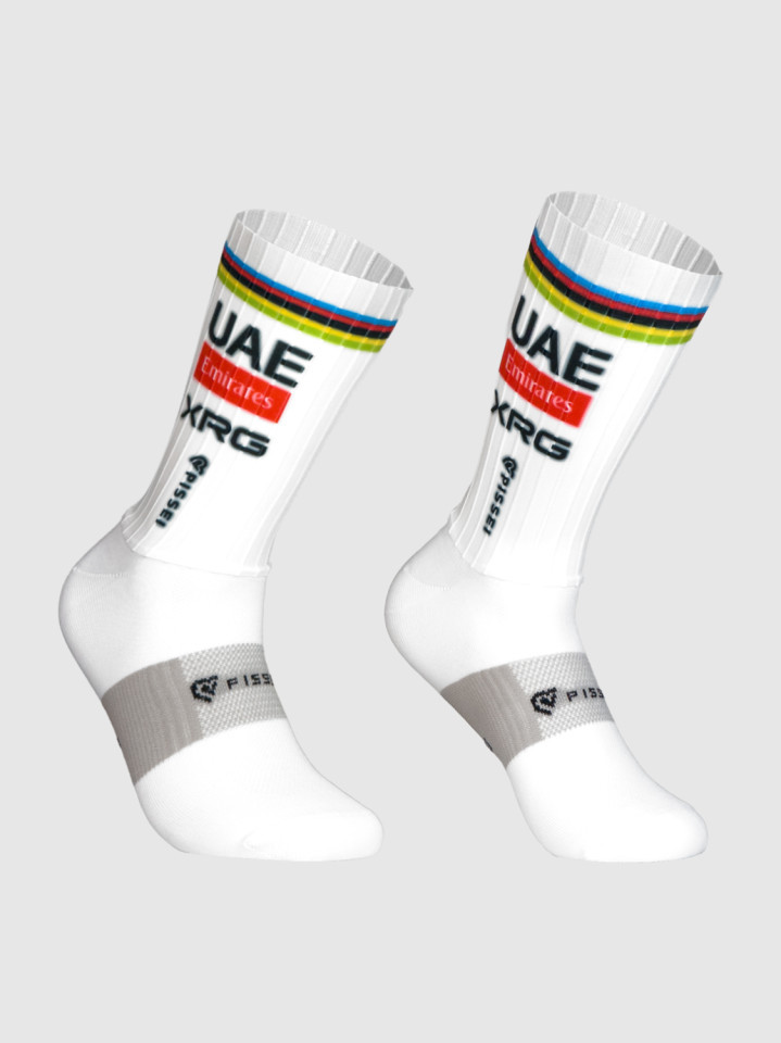 2026 UAE Team Emirates XRG Aero Socks. | Official Cycling Footwear