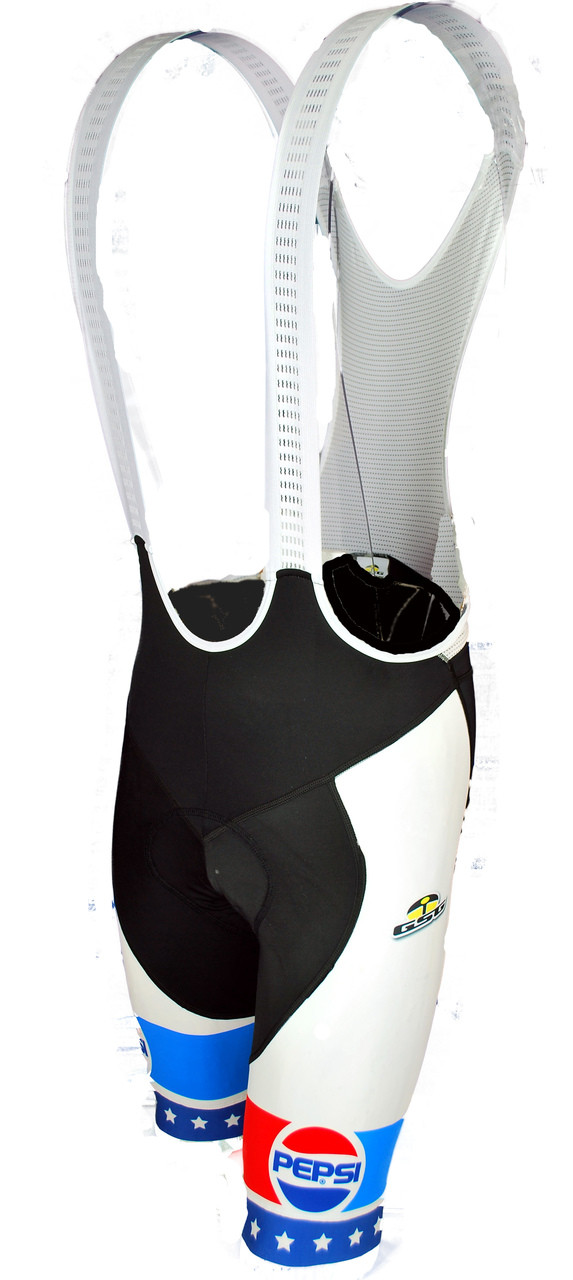 Pepsi Cola Fanini Retro Bib Shorts