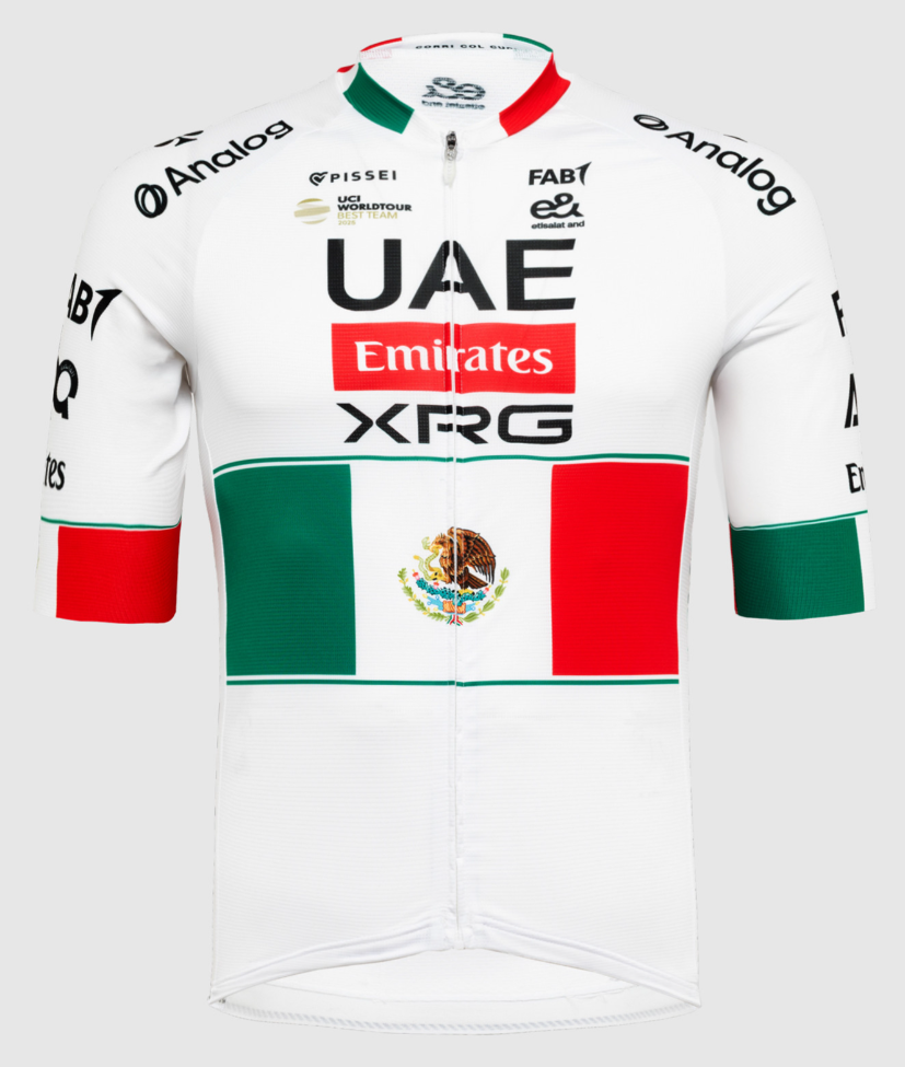 UAE Emirates XRG Del Toro Mexican Champion Jersey