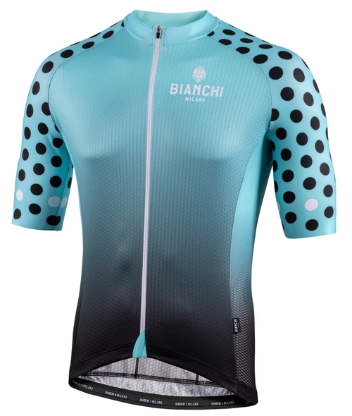 Bianchi Milano Cedrino Black Green Jersey