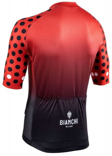 Bianchi Milano Cedrino Red Jersey Rear