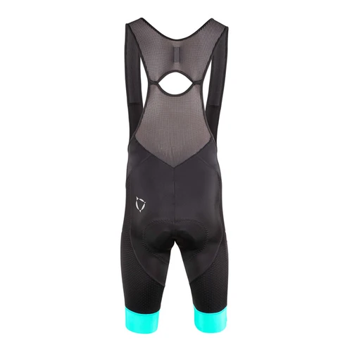 Nalini Color BAS Turquoise Bib Shorts Rear